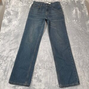 Levis 505 Women's Jeans Size 16 Reg W28 L30 Regular Fit Medium Wash Blue Denim